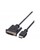 ROLINE DVI Kabel DVI-HDMI ST/ST 1.5m Digital/Display/Video Cable 1,5 m HDMI Schwarz