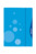Sammelmappe A3 blau, Hochglanzkarton, 380 g/qm, A3, blau