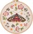 Counted Cross Stitch Kit: Linen: Meadow Collection: Moth Wreath