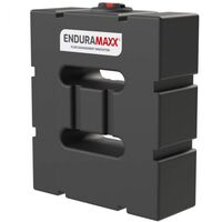 Enduramaxx Baffled Upright Slimline Water Tank - 1000 Litre - Black