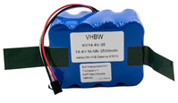 VHBW Battery for Robot Vacuum Cleaner XR210, XR510, KV8, 14.4V, NI-MH, 3500mAh