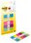 Post-it Index Flags Repositionable 12x43mm 5x20 Tabs Bright Assorted C(Pack 100)