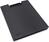 Rapesco Germ Savvy Antibacterial A4 Foldover Clipboard Black Pack 4