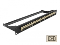 19" LWL Patchpanel 24 Port SC Simplex beige, Delock® [43382]