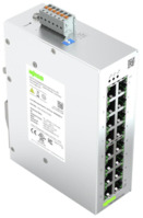 Ethernet Switch, managed, 16 Ports, 1 Gbit/s, 12-60 VDC, 852-1816/010-000