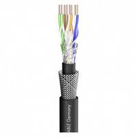 Sommer Cable 580-0201 Hálózati kábel CAT 6 S/UTP Fekete méteráru