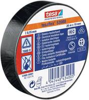 tesa Tesa 53988-00001-00 Szigetelőszalag tesa® Professional Fekete (H x Sz) 20 m x 19 mm 1 db