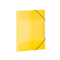 Sammelmappe A4 PP transluzent gelb