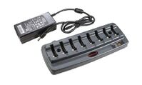 8 Bay Battery Charger with Power Supply (no Power cord included) Caricabatterie