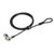 N17 cable lock Black 1 m N17, 1 m, Combination lock, Carbon steel, Black Kabelschlösser