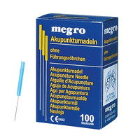 Akupunkturnadeln A3 mit Plastikgriff Megro 0,30 x 50mm ( 100 Stück ), Detailansicht