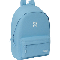 MOCHILA DOBLE PARA PORTATIL 15,6"+USB MUNICH BASICOS "AZUL"