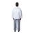Whites Vegas Unisex Chef Jacket in White - Polycotton with Long Sleeves - M