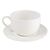 Lumina Fine China Round Saucer in White 110(�)mm/ 4 1/3" Pack Quantity - 6