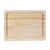 Olympia Large Hevea Steak Chopping Board - Grooved Border - 260(W)x190(L)mm