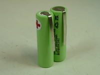 Pack(s) Batterie Nimh 2x AA NX 2S1P ST1 2.4V 2000mAh T2