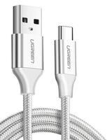 UGREEN USB-A – USB-C kábel QC3.0 1m fehér (60131)