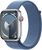 Apple Watch Series 9 (GPS + Cellular) 45mm ezüst alumíniumtok, télkék sportpánt (MRMJ3QC/A)