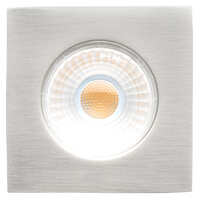 Nobilé LED Downlight, LED Mini Spot Q, 3W, 3000K, 38°, nickel-gebürstet