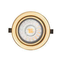 LED Möbeleinbauleuchte N 5022 CSP LED Linse, 4W 3000K 350lm 38°, 350mA, dimmbar, gold