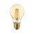 LED Filamentlampe NORMAL A60 GOLD, 230V, Ø 6cm / L 10.4cm, E27, 7W 2500K 720lm 300°, dimmbar, Gold / Klar