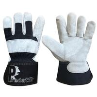 Power Plus Rigger XL - Size 11.5 Black/White Split Leather Power Plus Rigger Cut Resistant Glove (Pair)