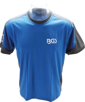 BGS 90025 T-Shirt Rundhalsausschnitt Comfort Fit Größe XL mit BGS Logo