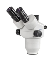 Testa per microscopio stereo zoom 0,7x-4,5x; binoculare; per serie OZM-5