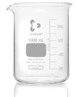 1000ml Beakers glass DURAN® low form