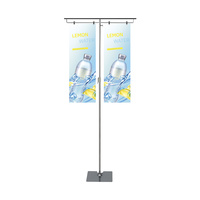 Info Display / Crossbar Stand / Pallet Stand "Light Dual"