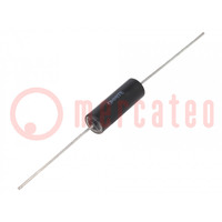 Resistor: wire-wound; THT; 25mΩ; 5W; ±1%; Ø8.4x23.8mm; -55÷275°C