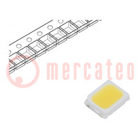 LED; SMD; 2835,PLCC2; blanc froid; 16÷24lm; 4880-5250K; 90; 120°