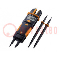 Tester: electrical; VAC: 6÷600V; I AC: 100mA÷200A; R range: 1÷100kΩ