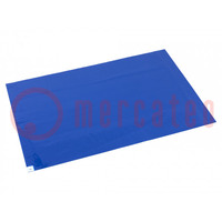 Contamination control mat; self-adhesive; L: 900mm; W: 600mm; 30s.