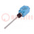 Limit switch; spring, total length 100mm; NO + NC; 10A; PF1/2