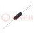 Resistor: wire-wound; THT; 30mΩ; 5W; ±1%; Ø8.4x23.8mm; -55÷275°C