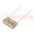 Capacitor: paper; 33nF; 220VAC; 15.2mm; ±10%; THT; PME261; 400VDC