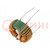 Inductor: wire; THT; 1.5mH; 15A; 10mΩ; 230VAC; 15x12.5mm; -20÷50%