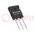 Transistor: N-MOSFET; SiC; unipolar; 1,7kV; 43A; Idm: 160A; 438W