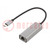 USB to Fast Ethernet adapter; USB 3.0; 10/100/1000Mbps; black