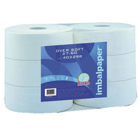 Toilettenpapier Werra Over Soft Jumbo Maxi 250, 2-lagig, Tissue