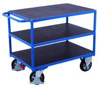 Produktbild - Schwerlast-Tischwagen mit 3 Ladeflächen 1.000kg , Ladefläche 1.993 x 800 mm , Traglast 1.000kg