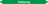 Mini-Rohrmarkierer - Entleerung, Grün, 1.2 x 15 cm, Polyesterfolie, Seton