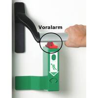 Einhand-Türwächter nach DIN EN 179, mit Voralarm / für Türdrücker ...