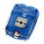 E-Cover, Abdeckung für Handauslösetaster, mit Alarmton, 13,8 x 13,8 cm Version: 02 - Farbe: blau