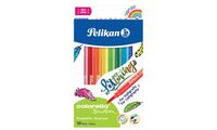 Pelikan Fasermaler colorella brushpen, 10er Kartonetui (56814577)