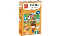 APLI kids Lernpuzzle "The House", 24 Teile (66000446)