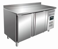 SARO Kühltisch mit Aufkantung KYLIA GN 2200 TN, Ansicht vorne