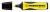 Premium-Textmarker STABILO® BOSS® EXECUTIVE. Kappenmodell, Farbe des Schaftes: schwarz mit Schreibfarbe, Farbe: gelb, inkjet geeignet