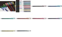 Pentel Hybrid Gel-Tintenroller "Dual Pen", silber (5232295)